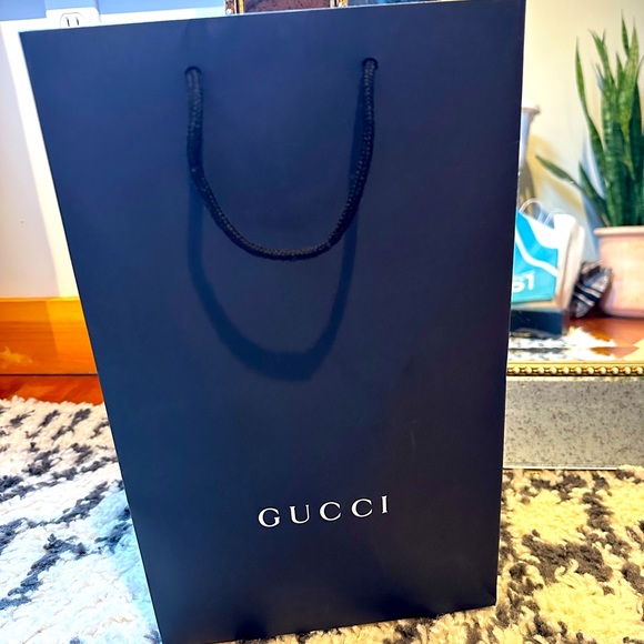 Gucci Bags Authentic Gucci Shopping Bag Poshmark